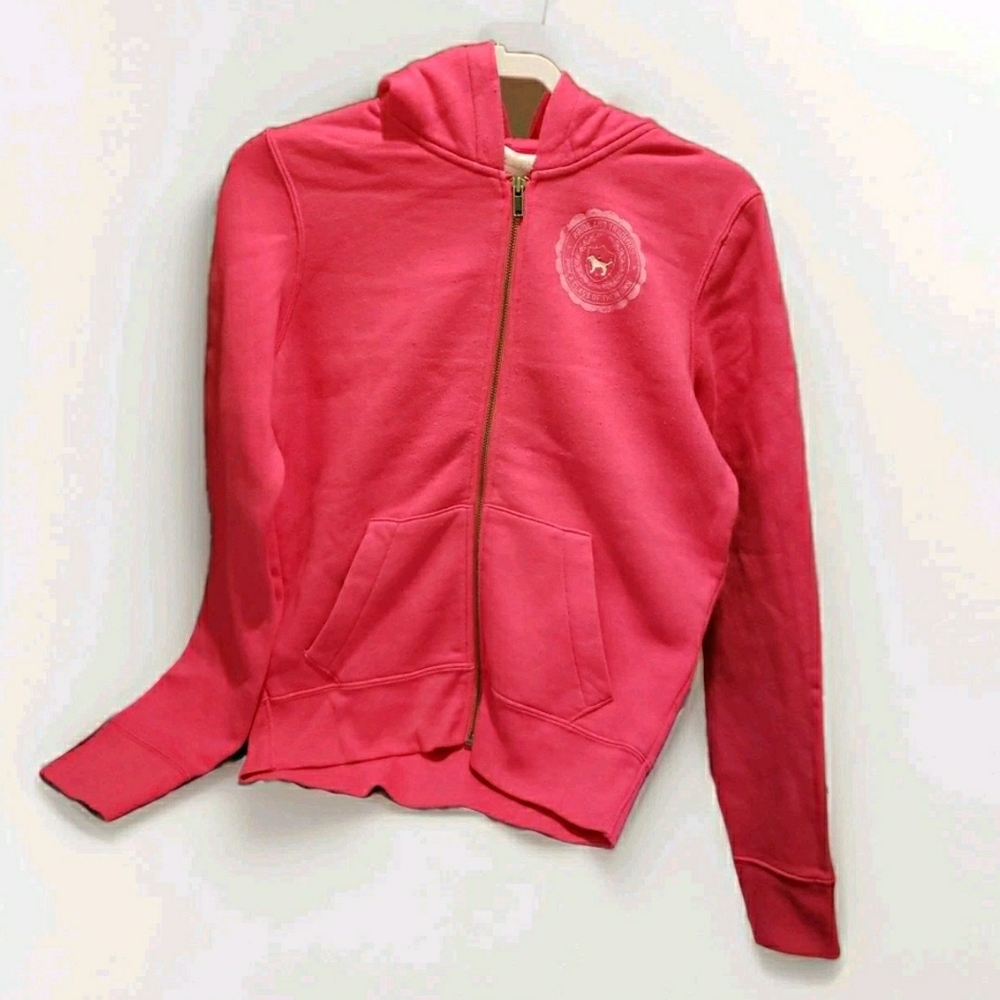 Victorias Secret Pink Y2K Zip Up Hoodie
